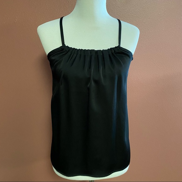 Vince Tops - Vince. cross back basic black tank top in size XS silky material